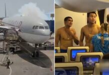 雅典38度高温飞机苦等3小时没冷气,乘客热到脱衣还有人晕倒